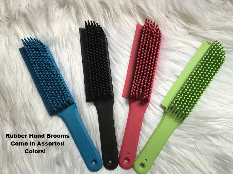 Rubber Hand Broom Rubber Brush
